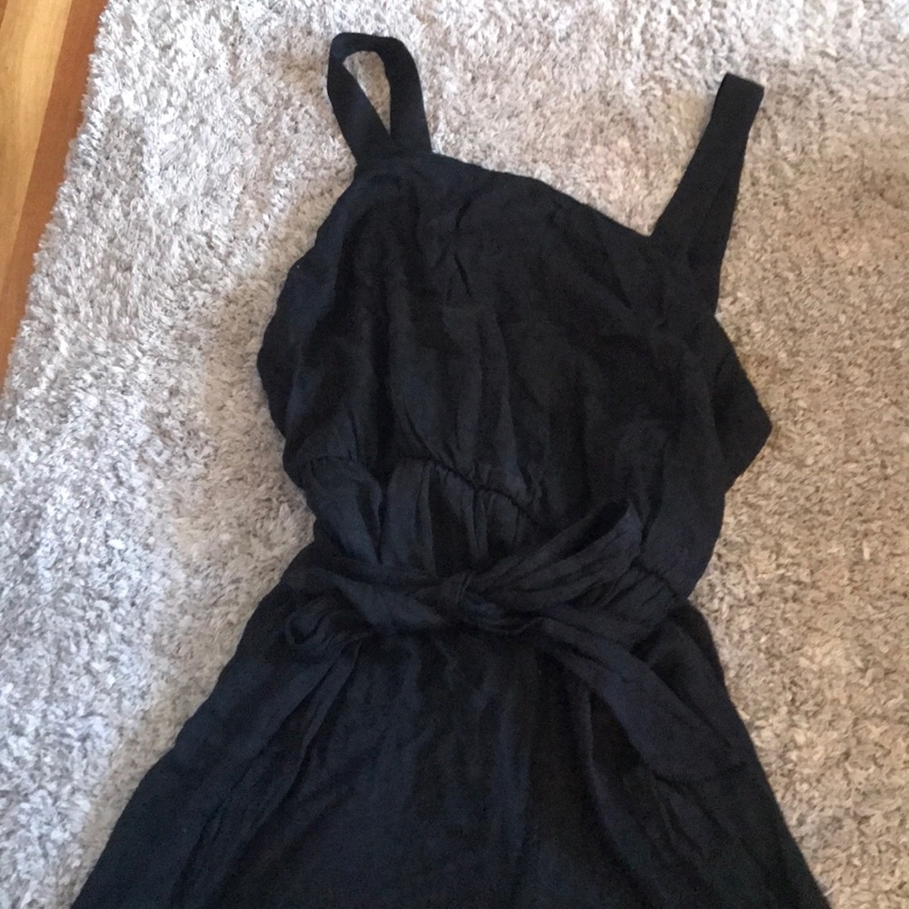 Black leopard romper! Never worn